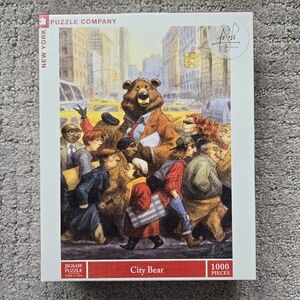 New York Puzzle Company City Bear Jigsaw Puzzle